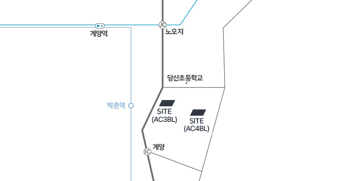 현장 위치 지도